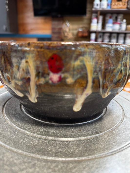 Artisan Bowl - handmade ceramic stoneware bowl - gift