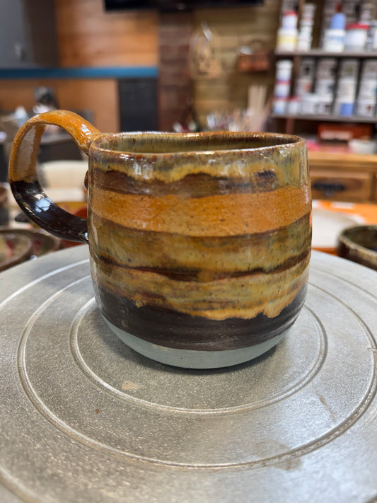 Handmade Layer Glaze Pottery Mug