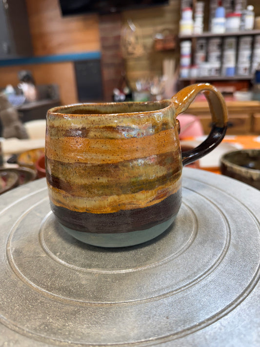 Handmade Layer Glaze Pottery Mug