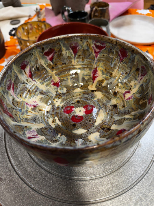 Artisan Bowl - handmade ceramic stoneware bowl - gift